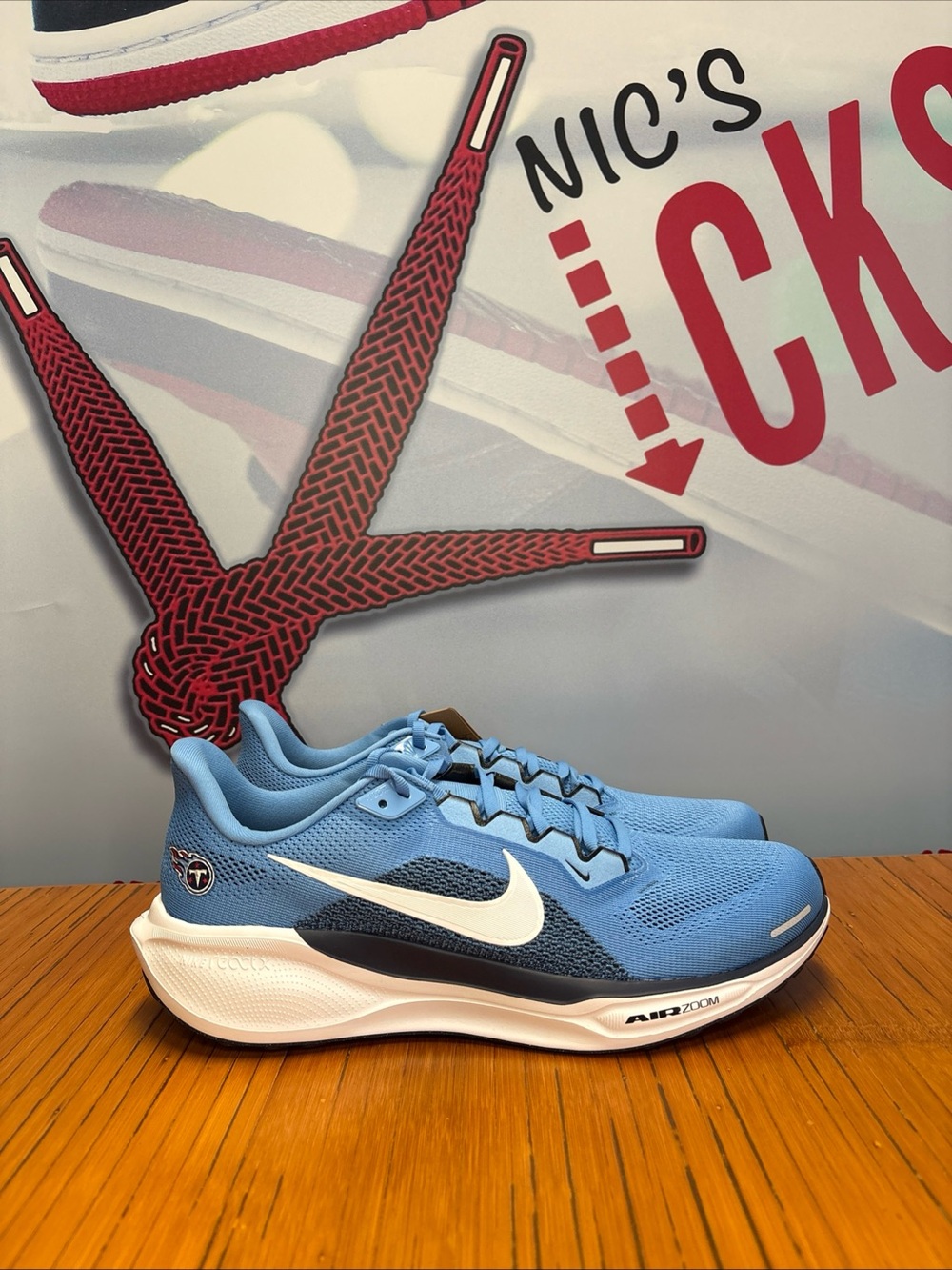 Nike Air Zoom Pegasus 41 NFL “Tennessee Titans” (IB3204-400) Men’s Size 11 NEW